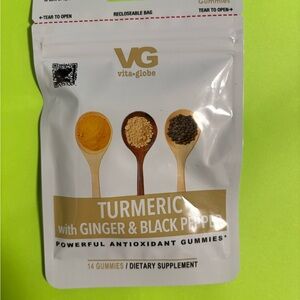 Turmeric Gummies with Ginger & Black Pepper